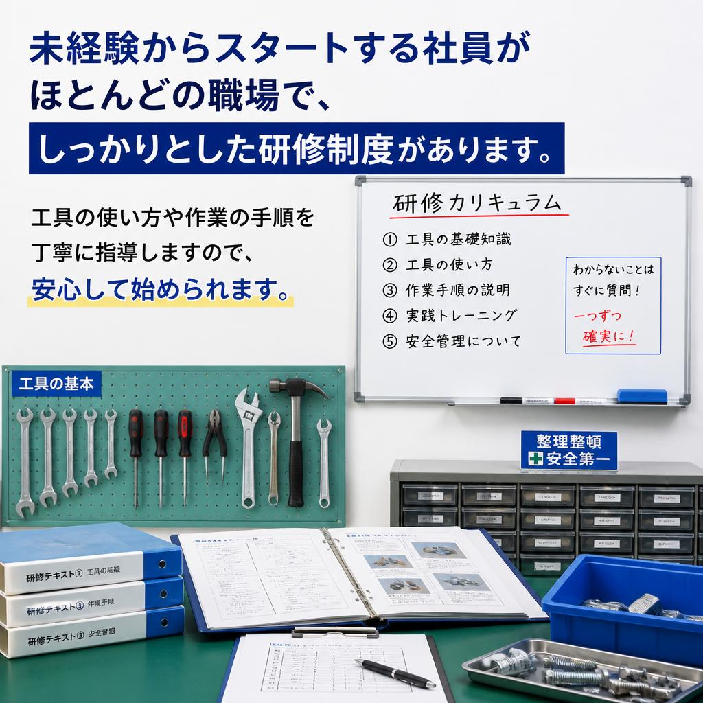 未経験者歓迎！お仕事の魅力